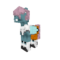 Fluffy in Portal 2 Suit