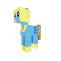 Rainbow Dash (Wearing Armor)
