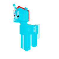 trixie with a chrismas hat