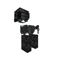 Skeleton Wither  Pony (Minecraft)