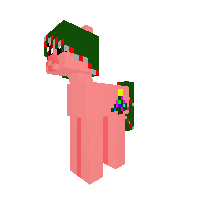 Christmas pony(Earth pony Alicorn size ver.)