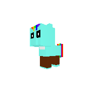 foxy (rainbow dash) five nights at pinkies