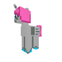 RachelArtist(With blue hooves version)