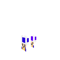 purple and blue toad