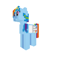 broken wing rainbow dash