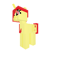 Flaming Shield as Alicorn