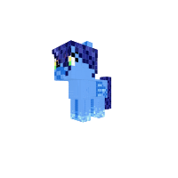 Aquamarine filly pegas