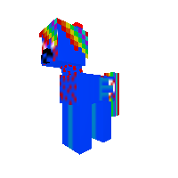 Evil Rainbow dash