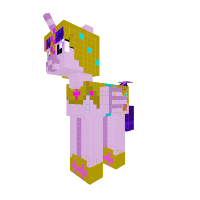 glittered mane princess twilight in amour