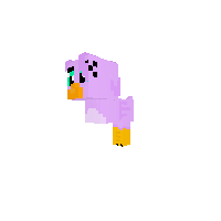 My sister as a bird