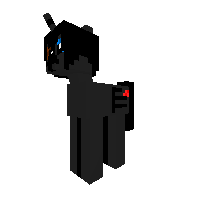 Morzan as a pony