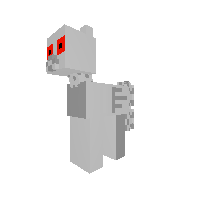 Evil robot pony