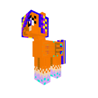 me as a pony (rainbow pover)