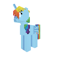 Rainbow Dash Alicorn