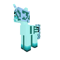 the blue princess pony