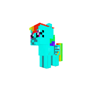 rainbow dash As A Filly