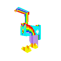 Rainbow dress base(with mane and tail)