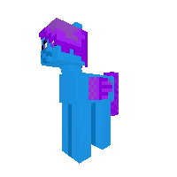 Sweet Blue Pony