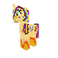 sunsetshimmer rainbow fied