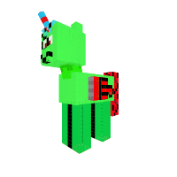 monicle dude pony