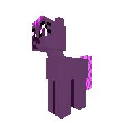 purple pony