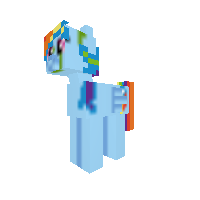 zombie infected rainbow dash