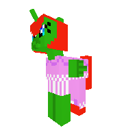 Ariel in a dress