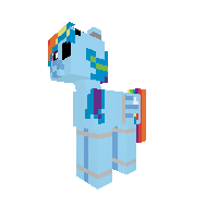 Rainbow Dash Foxy