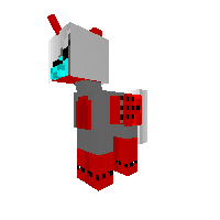 mistory wolf (silver armored animatronic)