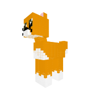 orange cat skin