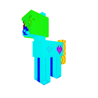 Rainbow Pony