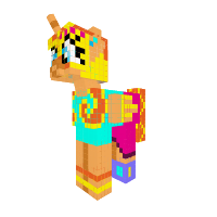 My costume for the party at Rainbow Manor
