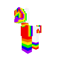 why white and rainbows?