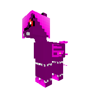 ender comic with alicorn shoes (animatronic wolf)