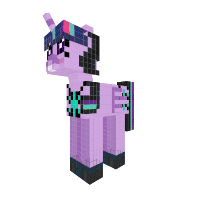 twivine sparkle Rainbow power