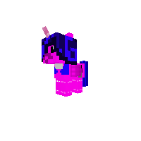 pinkie perp (animatronic alicorn with pink metle on her legs)