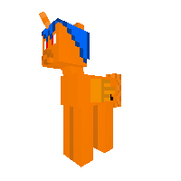 Haru59 Orange Alicorn