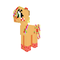 Rainbow powerd Applejack