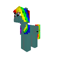 Rainbow Dash Cutie Markless