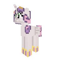 Princess Sweetie Belle ~Same Hair as Normal with Wings~