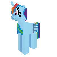 rainbow dash as an alicorn