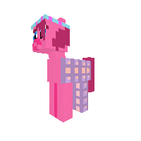 Amy Lee33 as a minecraft pony