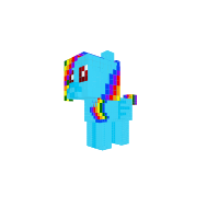 Young Rainbow Dash