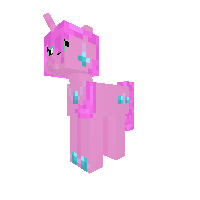 PINK PONY DIAMOND BLING