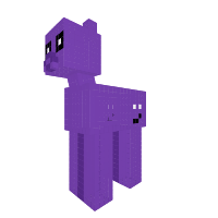 the purple guy