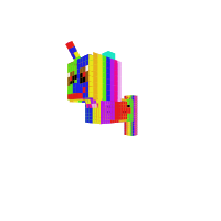 rainbow pony