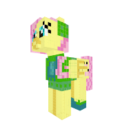 Fluttershy Winter Clothes