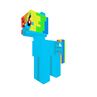Rainbow Glitz (me)