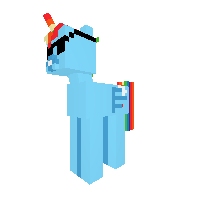 Rainbow Dash Alacorn