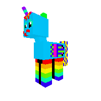 Rainbow pony!! :)